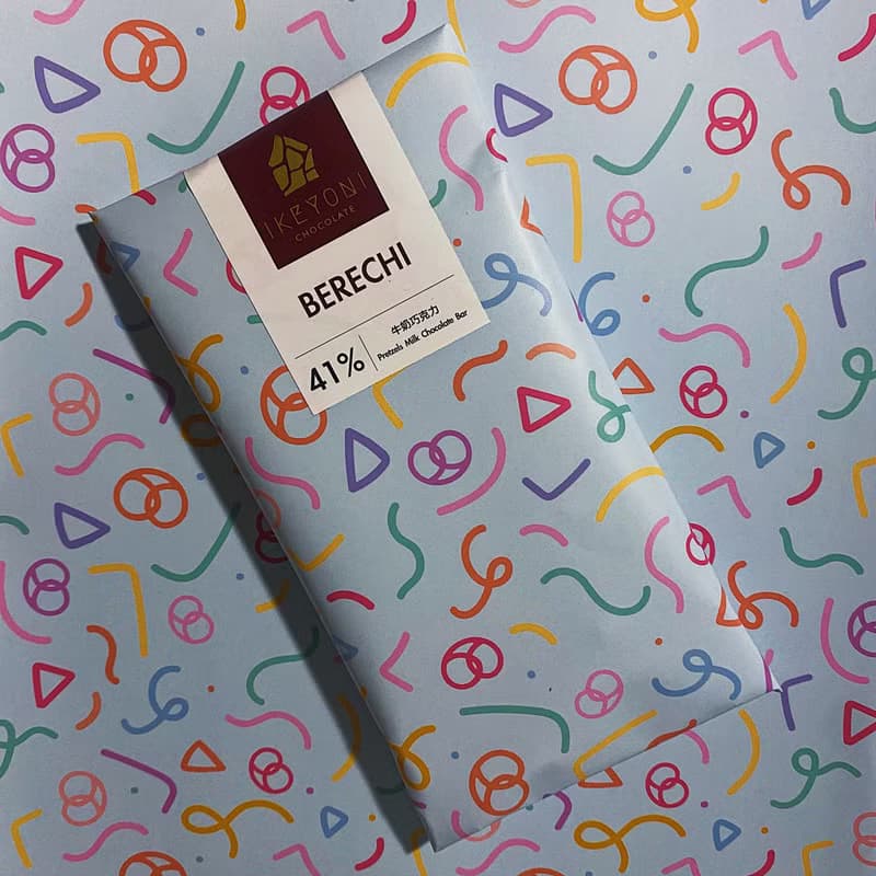 蝴蝶鹹餅牛奶巧克力 | BERECHI
