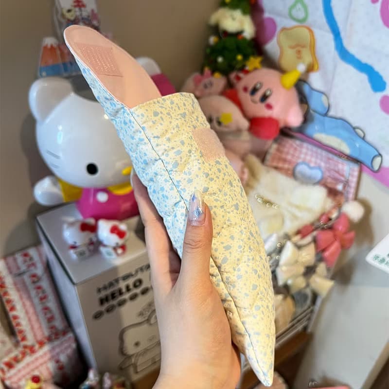 Sweetstore Supply原創可愛甜美清新藍奶牛收納魔術貼粘貼筆袋