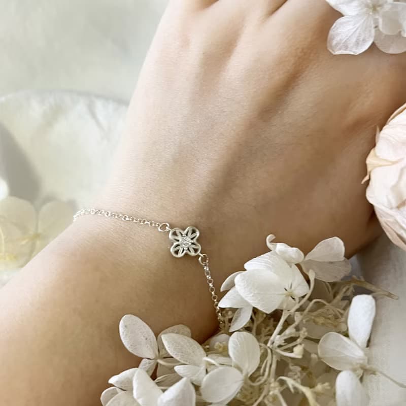 幸運草手鍊 925銀