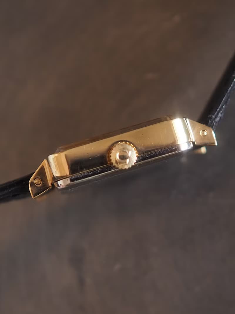 OMEGA オメガ DE VILLE エメラルド ウォッチ 腕時計 ゴールド ブラック ヴィンテージ