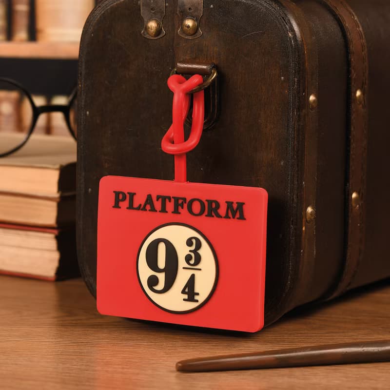 Harry Potter 哈利波特 9 3/4 月台 行李吊牌