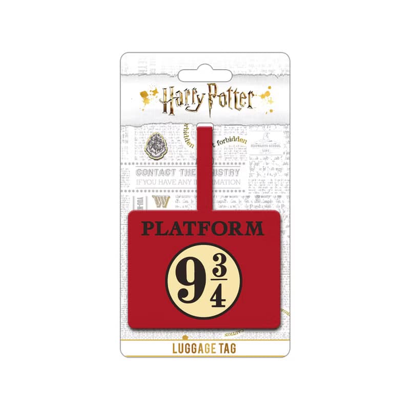 Harry Potter 哈利波特 9 3/4 月台 行李吊牌