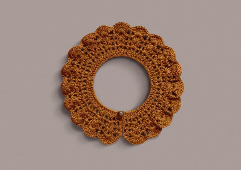 POPOPB 領子飾物 HAPPY – RAW SIENNA