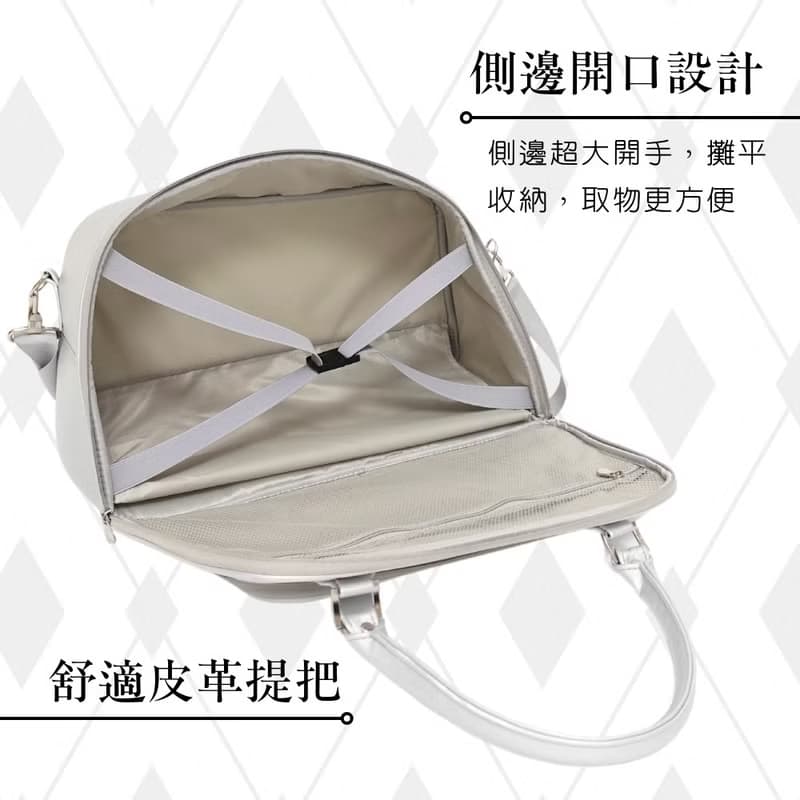 【MEGA GOLF】皇家格紋珠光衣物袋