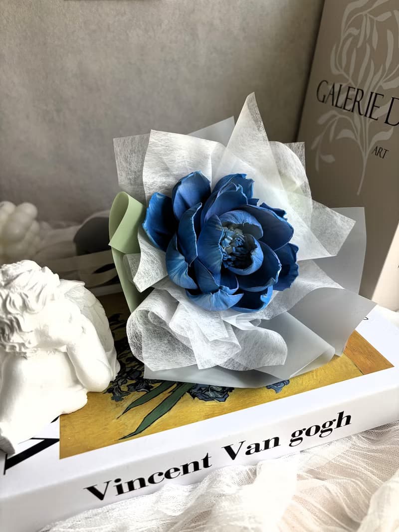 單支乾燥牡丹花束(S)