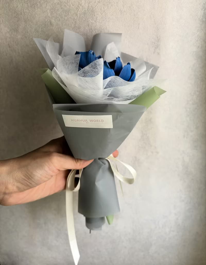 單支乾燥牡丹花束(S)