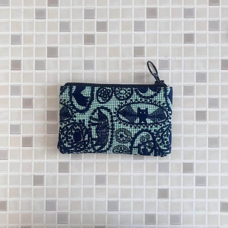 mina perhonen  jungle relief　ミニポーチ　零錢包　カード入れ