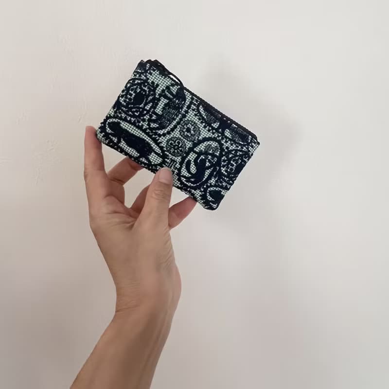 mina perhonen  jungle relief　ミニポーチ　零錢包　カード入れ