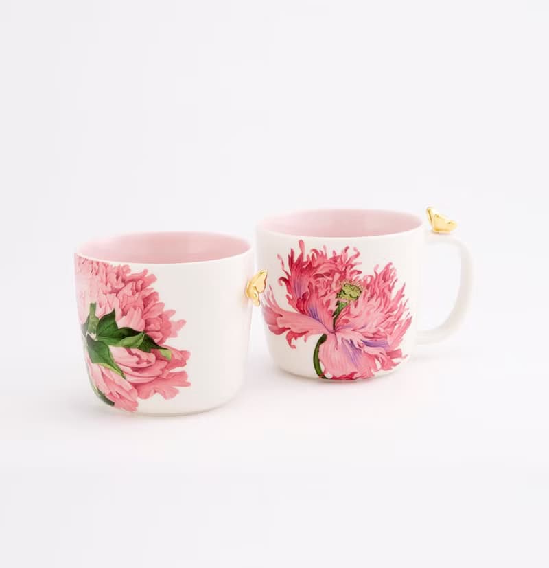 郎世寧花卉-馥郁馬克單杯