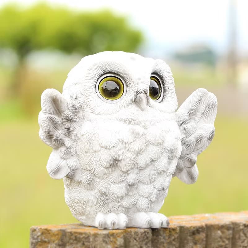 デバリエ mo05 フクロウの置物 梟 レジン製 ギフト 誕生日プレゼント 最適なプレゼント