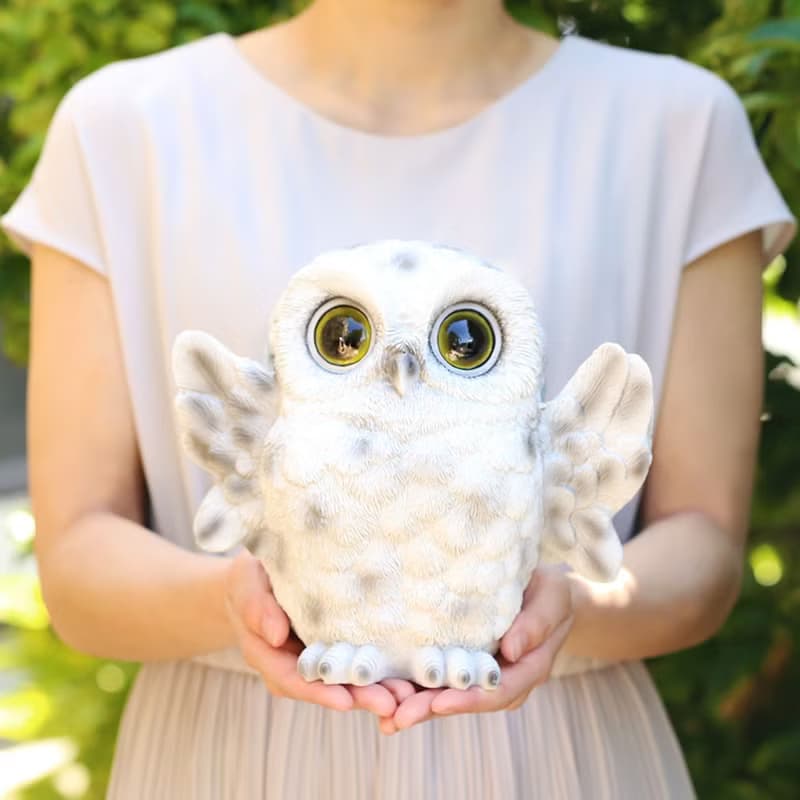 デバリエ mo05 フクロウの置物 梟 レジン製 ギフト 誕生日プレゼント 最適なプレゼント
