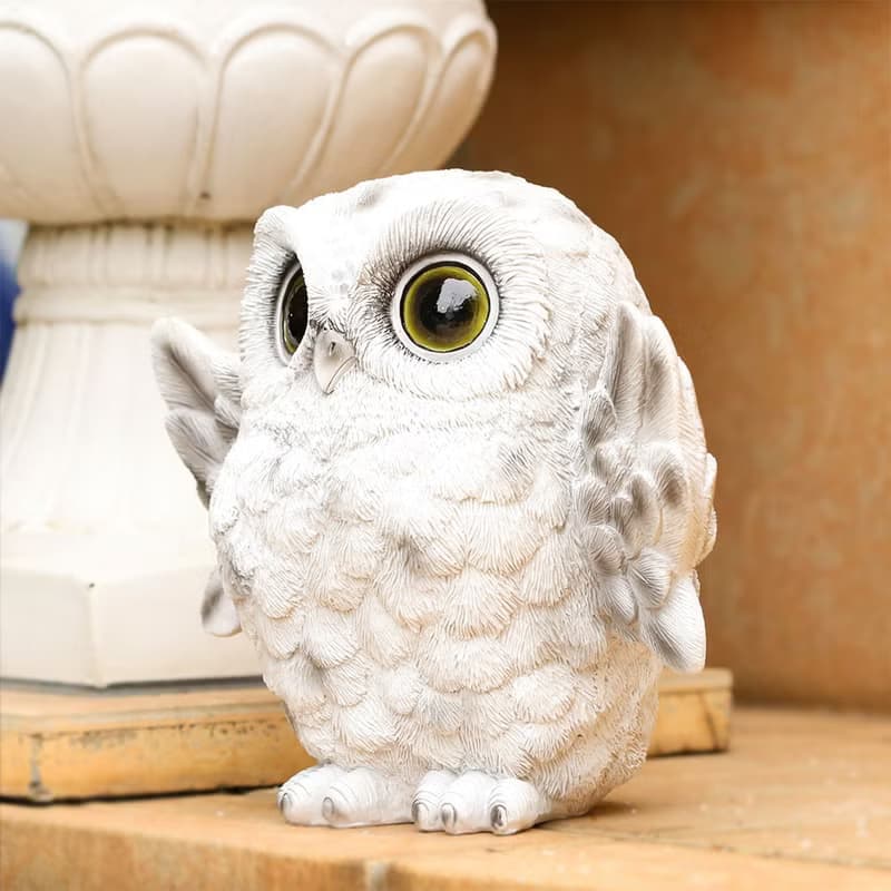 デバリエ mo05 フクロウの置物 梟 レジン製 ギフト 誕生日プレゼント 最適なプレゼント