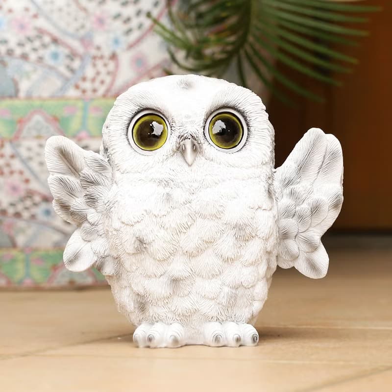 デバリエ mo05 フクロウの置物 梟 レジン製 ギフト 誕生日プレゼント 最適なプレゼント