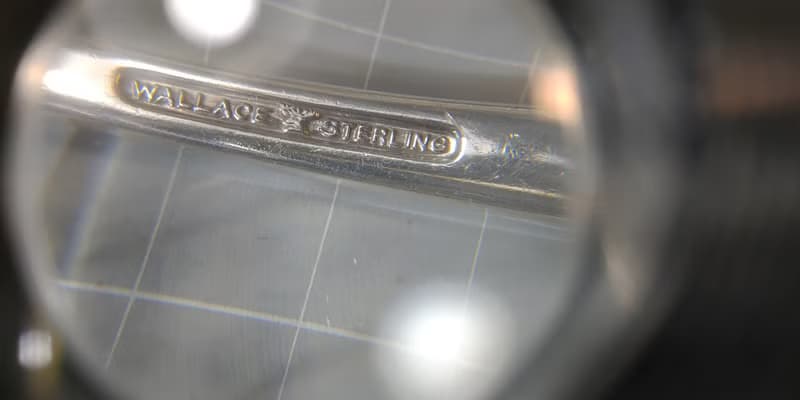 極美1941年美國製R.Wallace純銀餐叉