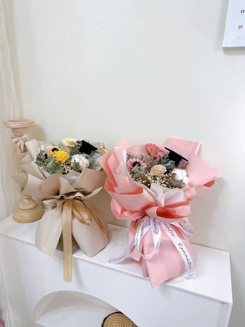 畢業花束 畢業花禮  乾燥花束 快速出貨 畢業禮物