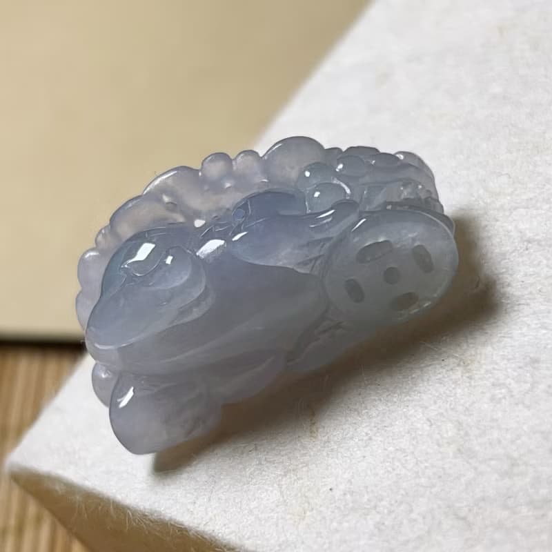 【招財神獸】冰種翡翠戰神貔貅|天然緬甸玉翡翠A貨|送禮
