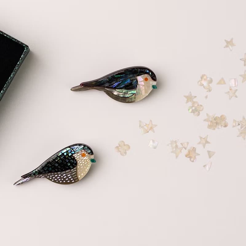 Little Bird, Mother-of-pearl Brooch