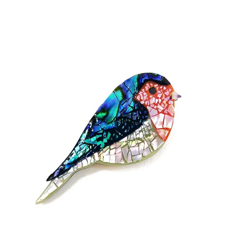 Little Bird, Mother-of-pearl Brooch
