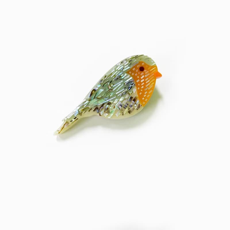 Little Bird, Mother-of-pearl Brooch