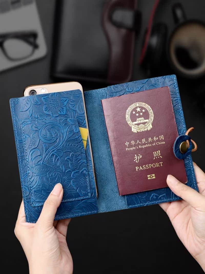 優質牛皮護照套 多色皮革護照夾 護照包