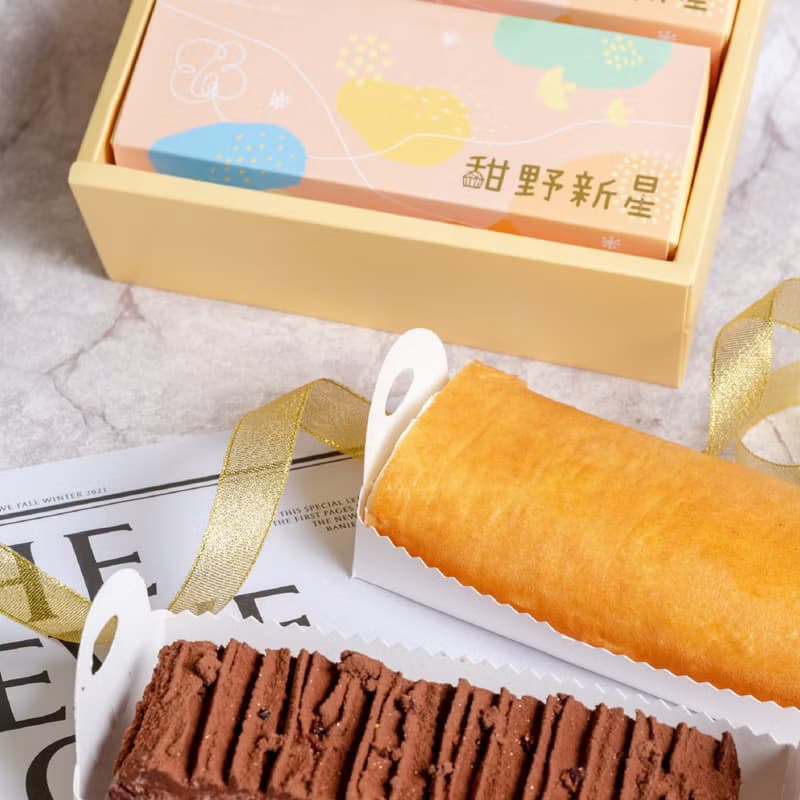 【一件免運禮盒】雙禧儂心禮盒/無加糖無澱粉甜點/生乳捲