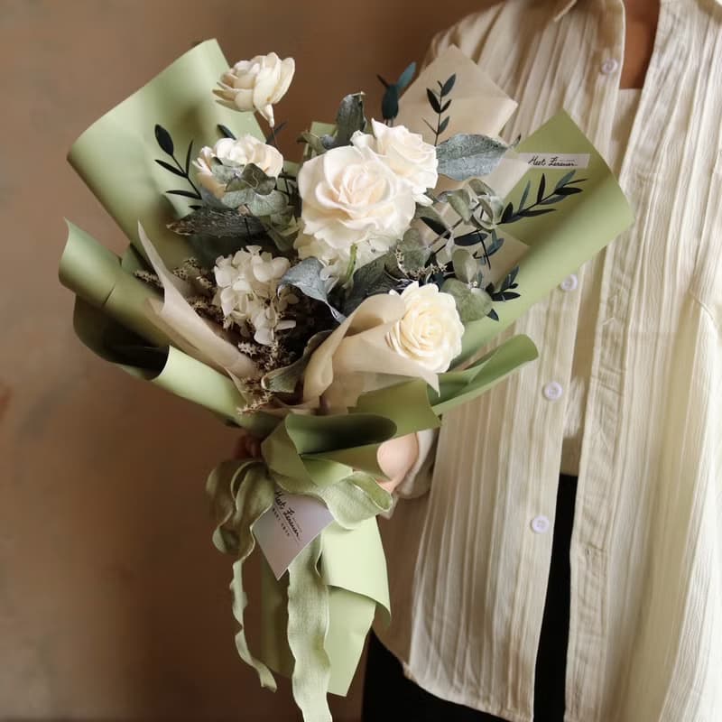 【遇見恆久】玫瑰花 Roses款 永生玫瑰花束