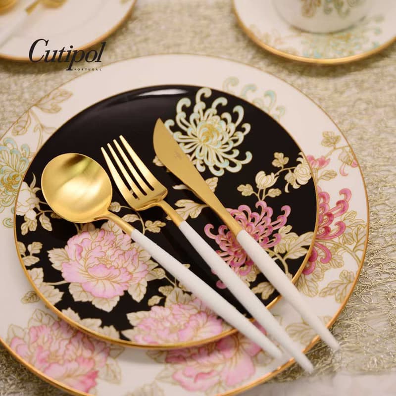 葡萄牙 Cutipol  GOA 蒂芬妮銀  12CM迷你水果叉四件組