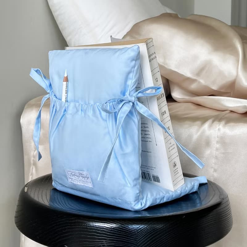 fabric bookend blue (book lover edition)