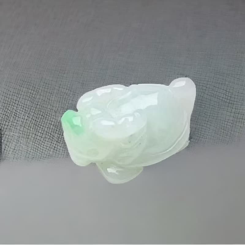 【吉祥‧長壽】冰飄陽綠翡翠龍龜 | 天然緬甸玉翡翠A貨 | 送禮