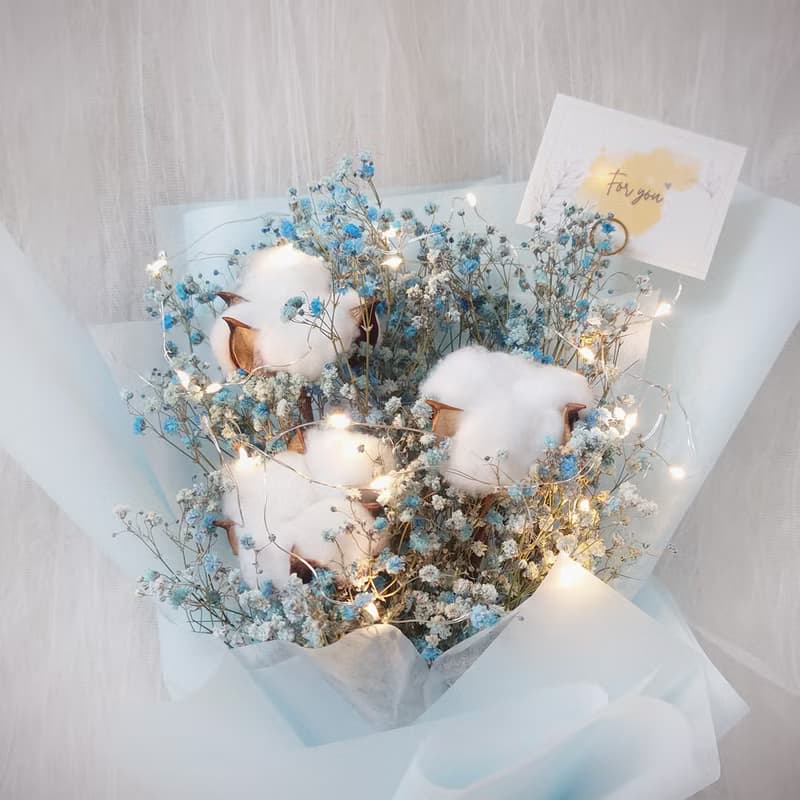滿天星花束 大 /永生花/乾燥花束/乾燥花/滿天星/禮物/花束
