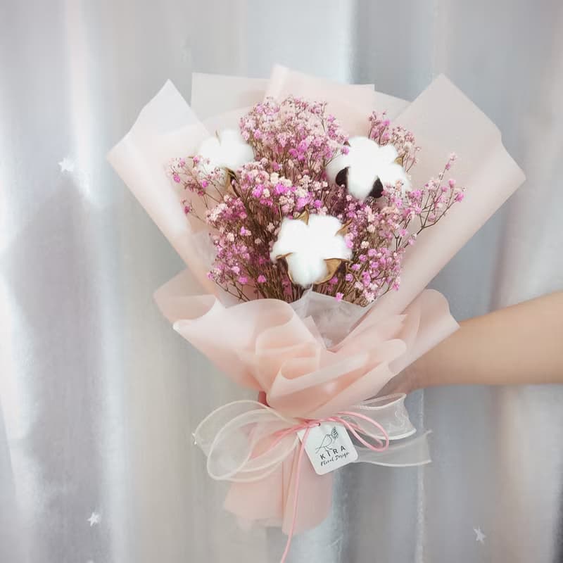 滿天星花束 大 /永生花/乾燥花束/乾燥花/滿天星/禮物/花束