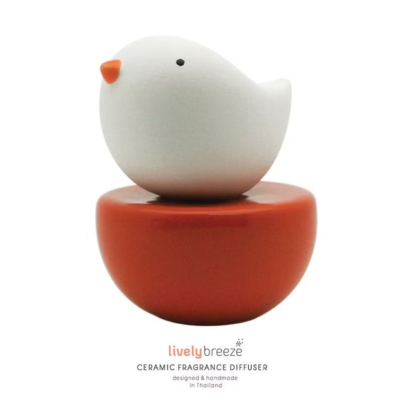 LIVELY BREEZE Bebe Bird Ceramic Fragrance Diffuser