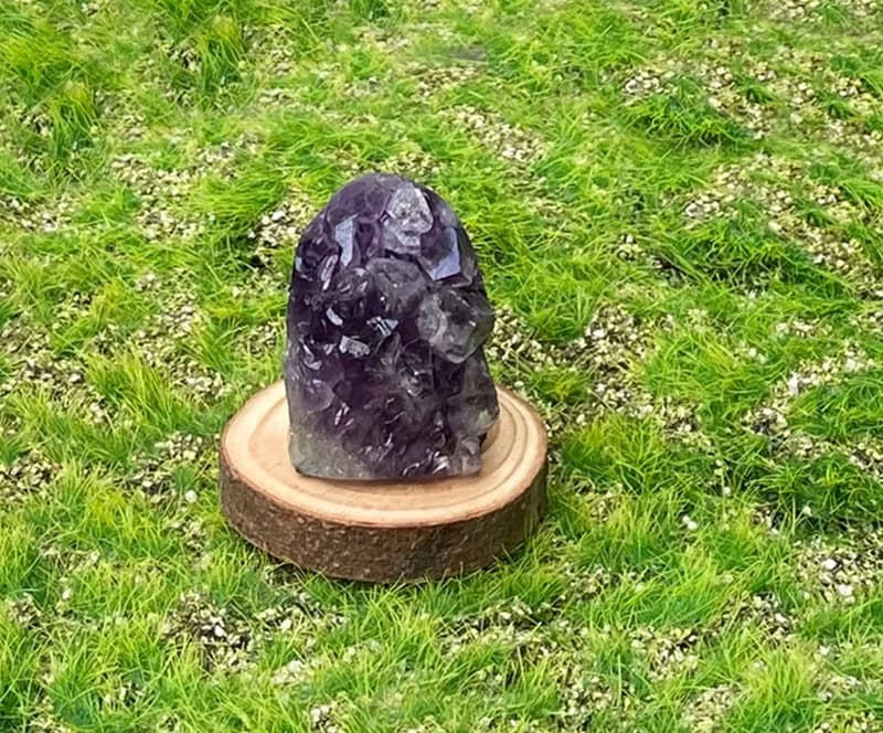 天然紫晶鎮 紫水晶// 招財 療癒// 消磁淨化 辦公室開運 增智慧