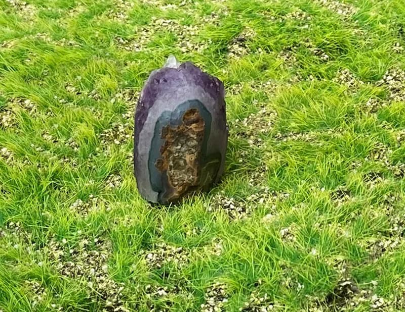 天然紫晶鎮 紫水晶// 招財 療癒// 消磁淨化 辦公室開運 增智慧