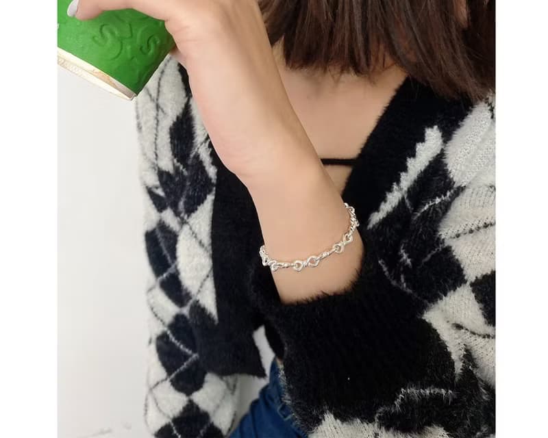 I 捲 I 925純銀手鍊