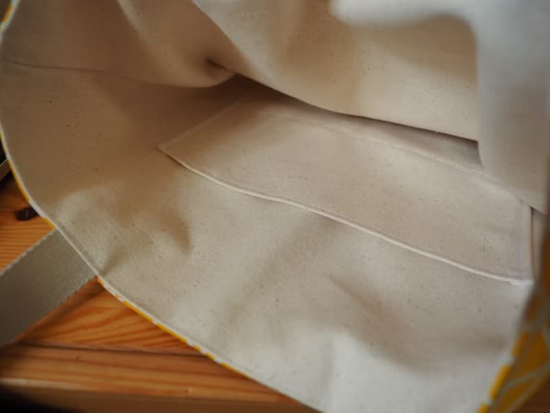 手工縫製托特側肩包帆布手袋 彩色水滴圖案