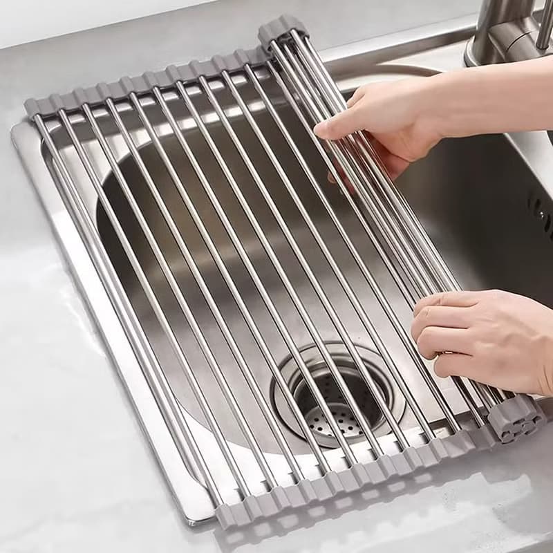 diseno 多功能不銹鋼瀝水架