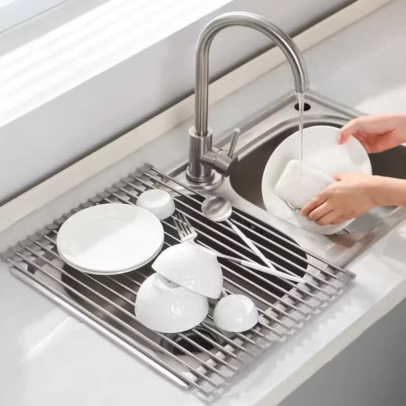 diseno 多功能不銹鋼瀝水架