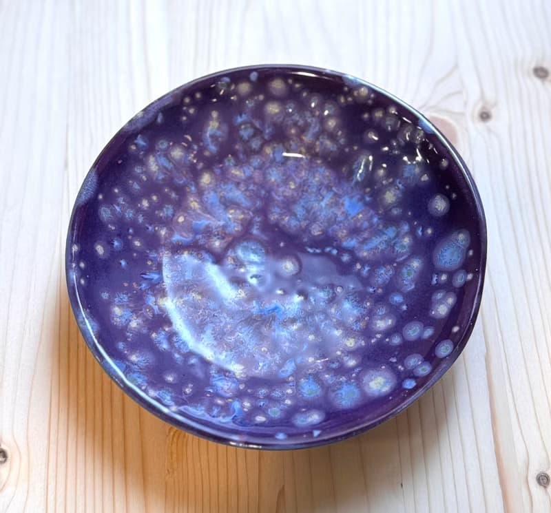 紫花星空 小碗、小碟、中盤