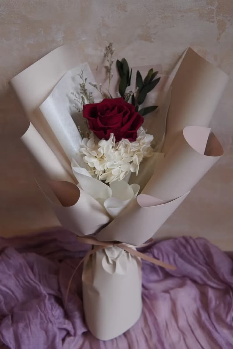 情人節永生花束 新張優惠  快速出貨 小花束 捧花禮 永生花束