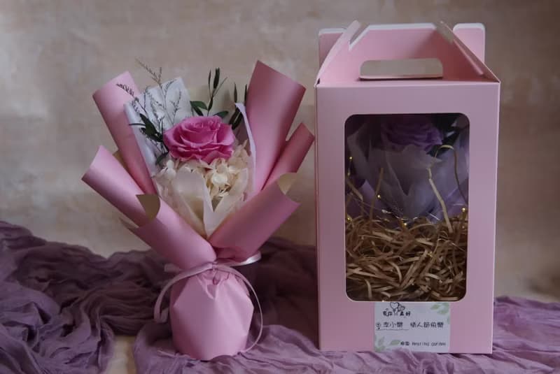 情人節永生花束 新張優惠  快速出貨 小花束 捧花禮 永生花束