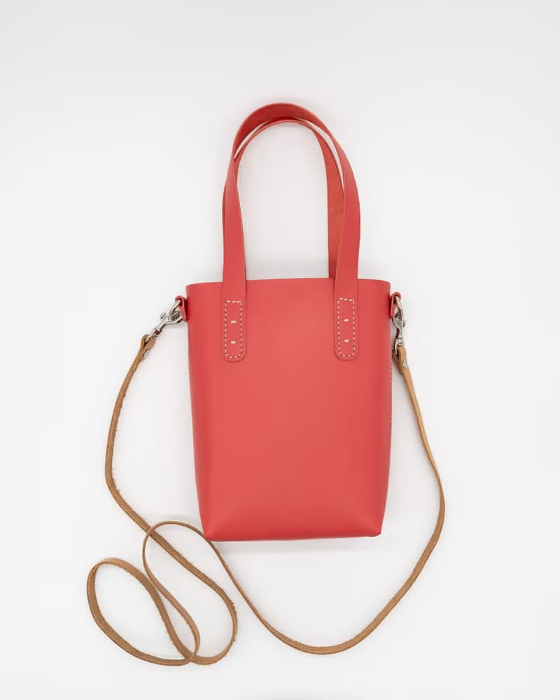 皮革手挽袋 | 手縫皮革材料包 |  BSP225