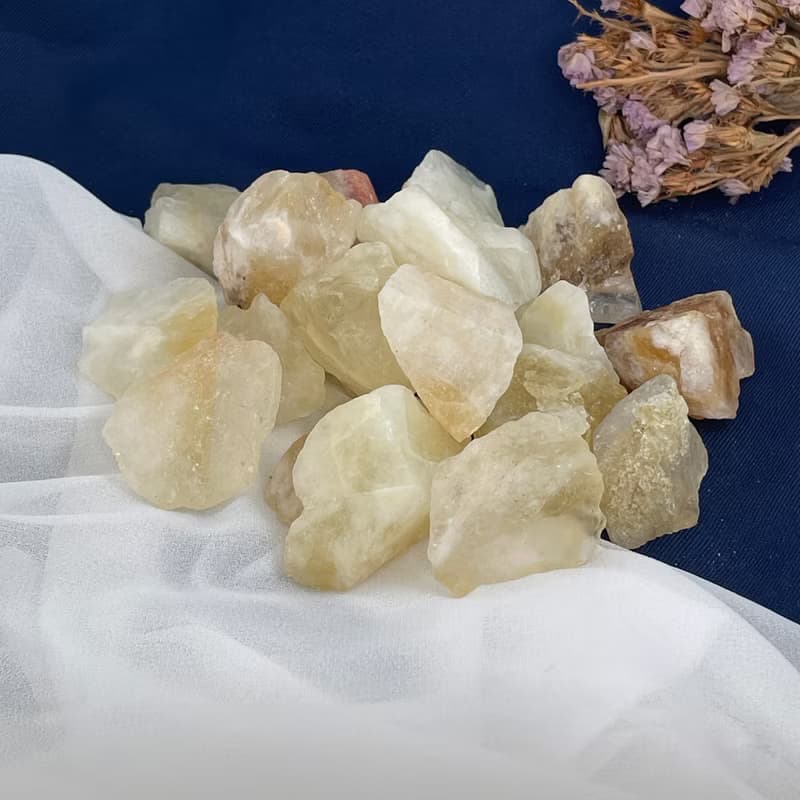 【MU工坊】巴西黃水晶擴香石/水晶擴香燈/碎石/室內香薰/淨化小夜