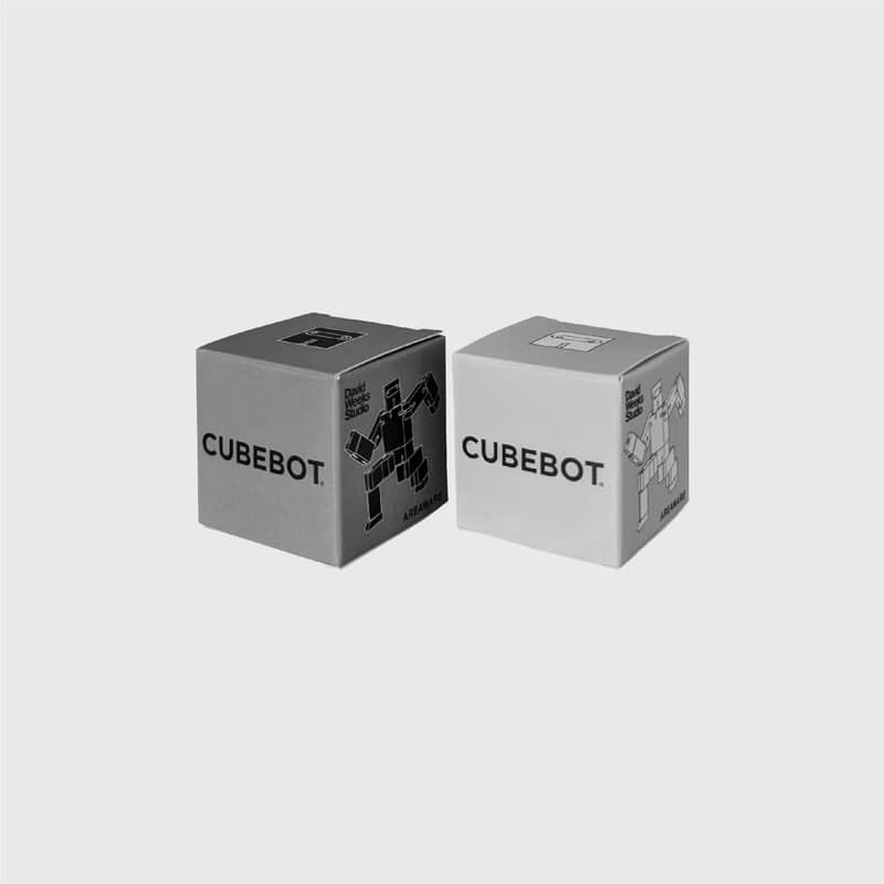 Cubebot 酷比人【黑白忍者組】木製變形積木機器人 益智設計玩具