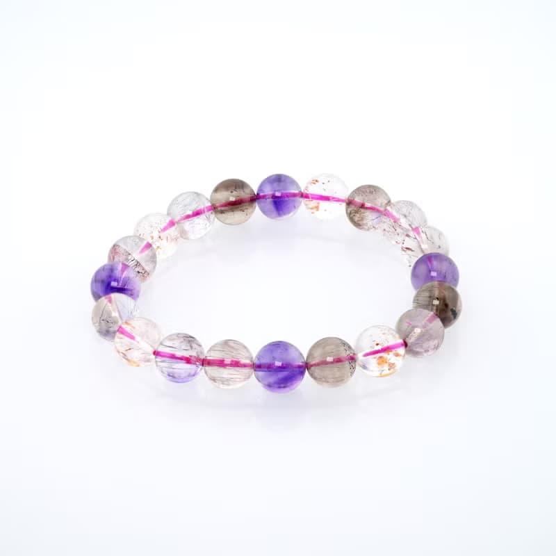 寶麗金珠寶-天然超七水晶手珠 手鍊