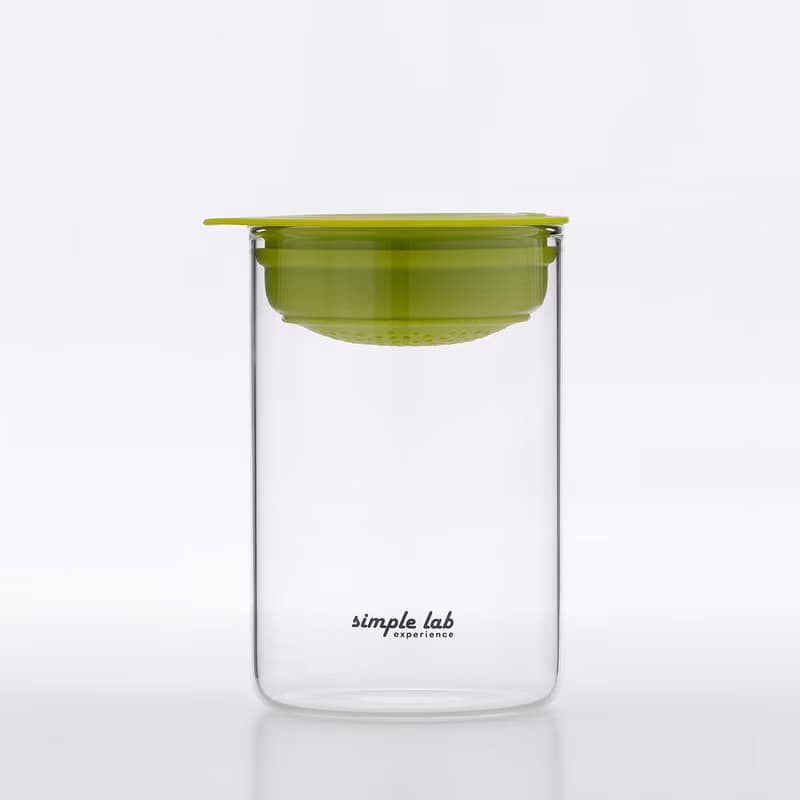 【玻璃至上】 JELLO氣壓系 果凍冷泡茶杯  | 極簡 氣壓密封
