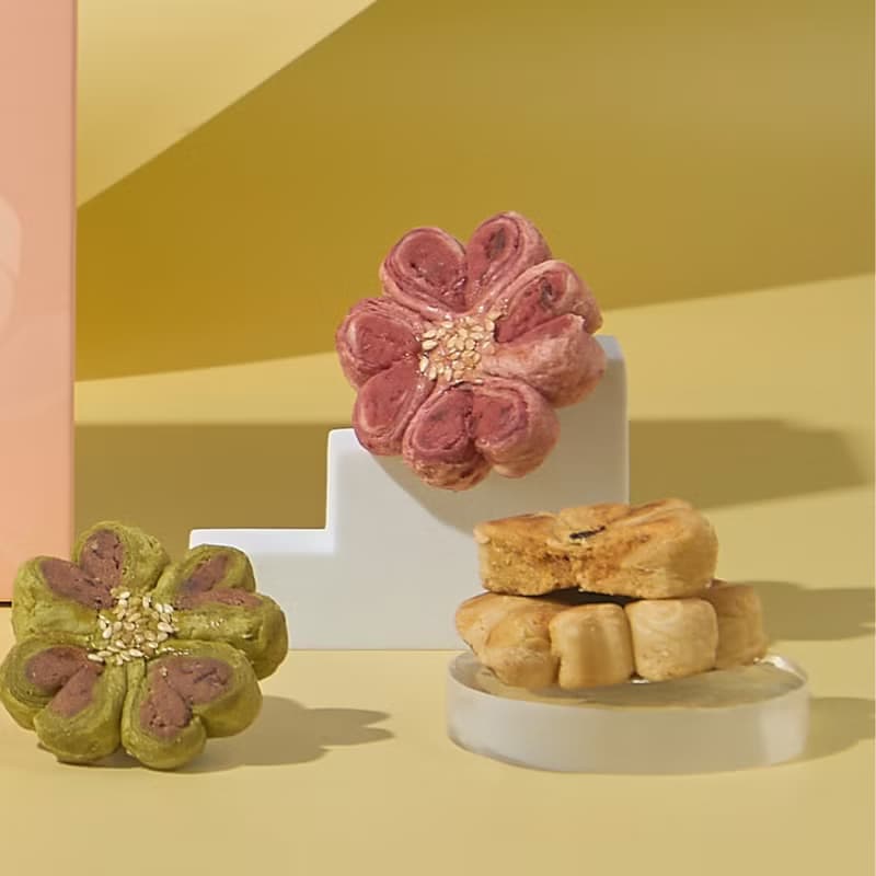 手作幸花酥(單入) 素食 位上禮 婚禮小物