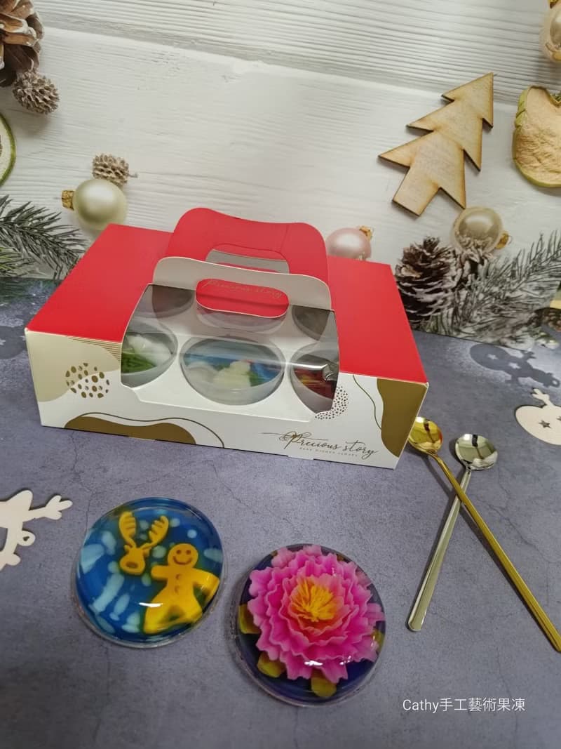 6入禮盒聖誕節主題,送禮盒,交換禮物