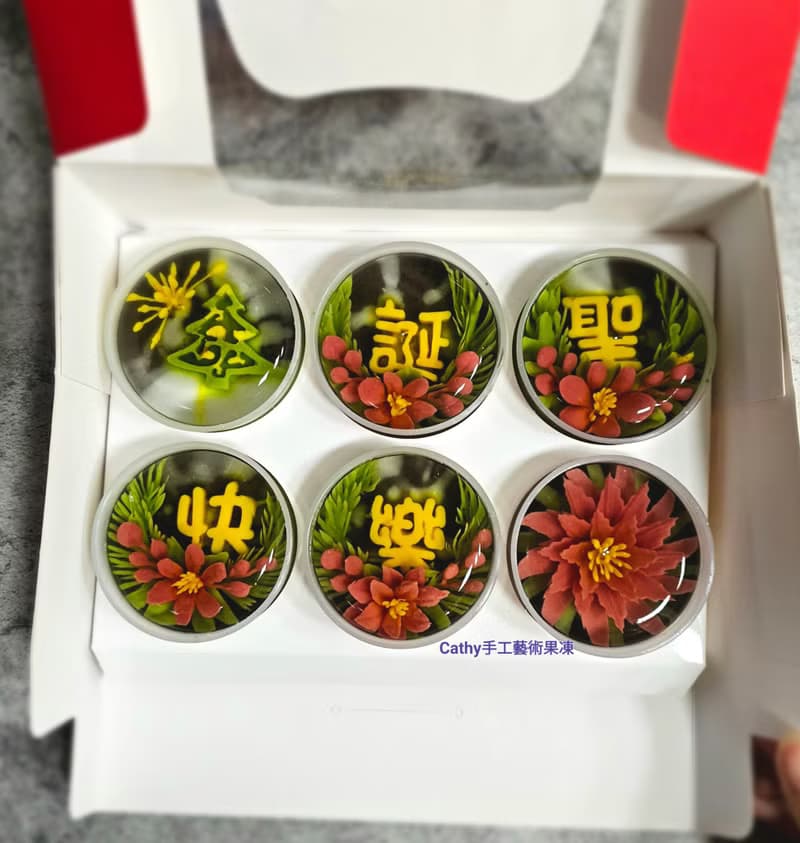 6入禮盒聖誕節主題,送禮盒,交換禮物