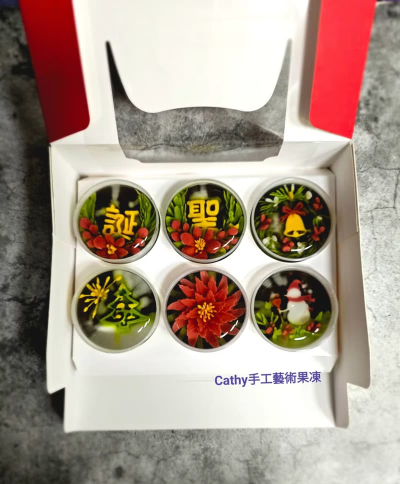 6入禮盒聖誕節主題,送禮盒,交換禮物